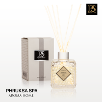 Phruksa Spa ก้านไม้หอมปรับอากาศ กลิ่น มอสทะเล (Reed Diffuser 120 ml.Seamoss) |ก้านไม้หอม |ก้านไม้หอมกระจายกลิ่น |น้ำหอมบ้าน แถมฟรี! ก้านไม้หวาย