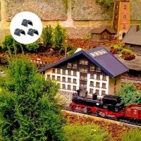 3pcs Simulation Cave Models Railway Train Cave Tunnels Figurines Toys Educational for Playing Accessories