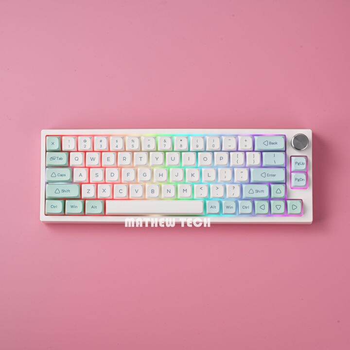 MK66 Pro HotSwappable 65 Mechanical Keyboard,3Mode Wireless,,Gateron Cap Yellow Switch,Poron