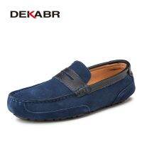 {Puffy menswear}DEKABR Plus ขนาด47ฤดูใบไม้ผลิฤดูร้อนรองเท้าลำลองผู้ชาย Breathable ชาย Slip On รองเท้า Loafers Designer รองเท้าผู้ชาย Sapatos Homens