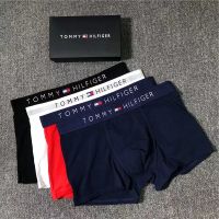 YONEX Tommy tommy mens underwear made of pure cotton and comfortable breathable corners of antibacterial benmingnian red tide male handsome boxer