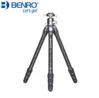 Benro TR298C TR298CK ขาตั้งกล้องคาร์บอนไฟเบอร์เต่ากล้อง G36 Ballhead 4ส่วนโหลดสูงสุด14กิโลกรัมกระเป๋า