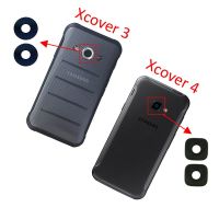 2ชิ้นเลนส์กระจกกล้องถ่ายรูปสำหรับ Samsung Galaxy Xcover 3 G388F G388โทรศัพท์เดิมด้านหลังเลนส์ซ่อมแซมชิ้นส่วนสำหรับ Xcover 4 G390 G390F