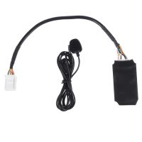 Car Radio Audio Adapter Bluetooth Aux Cable Microphone Handsfree Music Interface Disc Box for //