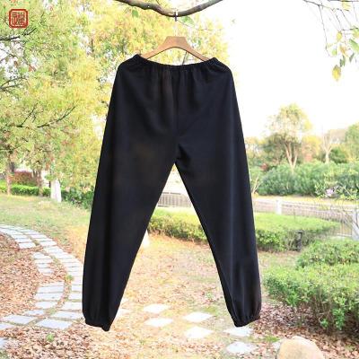 กางเกงน้ำดังเสื้อคลุมเครื่องแต่งกายสาธารณรัฐจีนลมกังฟูกางเกงหลวมหลาใหญ่กางเกงผู้ชายจีนย้อนยุคโคมไฟ