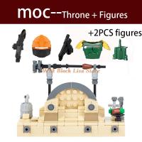 MOC2022 Set Sale Soldier Action Figure Interslar Movie Throne Compatible Building Block Boys Educational Toys Gift Collection