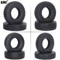 fyjh4PCS 1/14 Trailer Rubber Tires Wide/Narrow Gravel Tire Road Tyre Wheel for 1:14 RC Tamiya Mud Head Cargo Truck DIY Parts