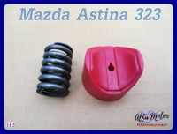 MAZDA ASTINA323 "RED" RACK PRESS BUSHING with SPRING (113) #บูชกดแร็ก สีแดง พร้อม สปริง