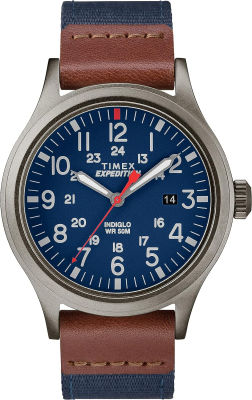 Timex Expedition Scout Mens 40 mm Watch Blue