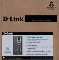 D-Link Industrial Gigabit Managed PoE Switch with SFP slots รหัสสินค้า: DIS-300G-8PSW