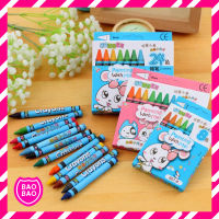 BAOBAOBABYSHOP - 8/12/24 แท่ง สีเทียน ดินสอเทียน ดินสอสีเทียน เครื่องเขียน สีเทียนเด็ก ไร้สารพิษ ภาพวาดดินสอสี ดินสอวาดเขียน