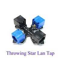 Passive Lan Tap Throwing Star Lan Tap 1.5 Ethernet Communication Tool Packet Capture Mod Replica Monitoring Rj45 Connector