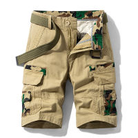 2021 Summer New Khaki Military Cargo Shorts Men Casual Loose Men Short nd Clothing Jogger Cargo Shorts Men