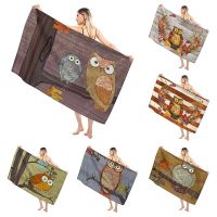 Hawaiian style bathroom adult soft bath towel sauna large beach towel modern fitness towel hotel womens shower quick drying