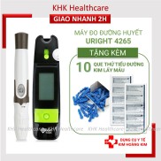 Trọn bộ Máy đo đường huyết Uright TD-4265 tặng kèm 10 que thử tiểu đường