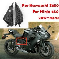 สปอยเลอร์สำหรับ Kawasaki ฝาครอบด้านข้าง Ninja650 Z650สำหรับ Ninja 650 2017 2018 2019 2020เปลือกกรอบอุปกรณ์เสริมมอเตอร์ไซค์