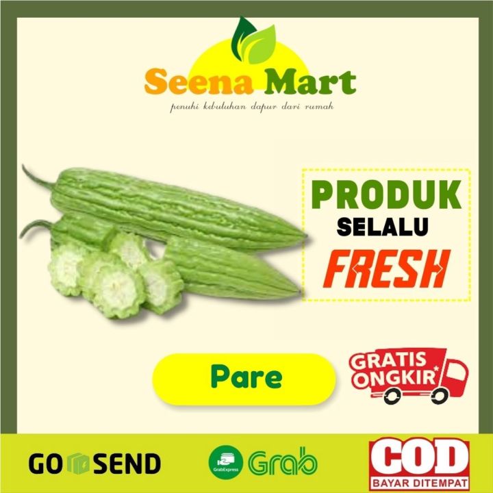 Sayuran Segar Sayur Pare Fresh 500 Gram Pasar Lampung Sayur Mayur