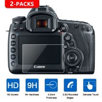 【▼Hot Sales▼】 fengfulei 2ชิ้นสำหรับ Canon Eos เครื่องหมาย5d Iv Iii 5ds 5dsr 6d 7d Ii 77d 90d 80d 750d 760d 800d 1200d 1300d 1500d ปกป้องหน้าจอกระจกเทมเปอร์