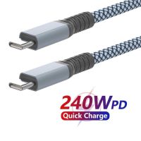 WUGAE Type C USB C สายชาร์จไฟ PD สายชาร์จเร็วเร็วสายชาร์จเร็วสายชาร์จสาย USB-C Type C เป็น Type C ไปเป็น Type C Cord สายวิดีโอ