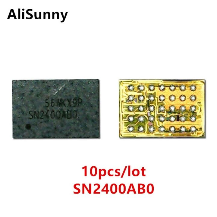 Alisunny วงจรรวมควบคุมชาร์จ Sn2400ab0 35pin จำนวน10ชิ้นสำหรับชิ้นส่วน U2300 Iphone 6s 6ชิ้น