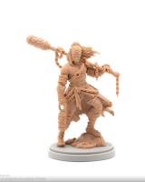 30mm Resin Figure model kits King-dom death Lantern Guard - Male Unassembled and unpainted 044