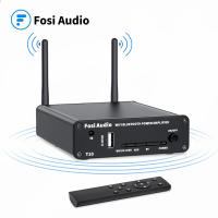 Fosi Audio T10สเตอริโอ Amp 100W เสียงเครื่องขยายสัญญาณ Wifi พร้อม Wi-Fi 2.4G บลูทูธ U-Disk แอปรีโมทคอนโทรล