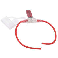 Waterproof Fuse Holder TPE PVC 12AWG Car Fuse Holder 32V Maximum for RVs Fuses Accessories