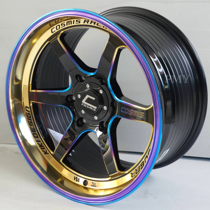 ล้อแม็กขอบ-18x9-5-et30-18x10-5-et32-6รู-x139-7-cb106-1-ยี่ห้อ-cosmis-รุ่น-xt-006rr-สีไทเทเนียม-custom-ล้อแม็กขอบ-18-ราคาต่อ1วง-ขายยกชุด-4วง