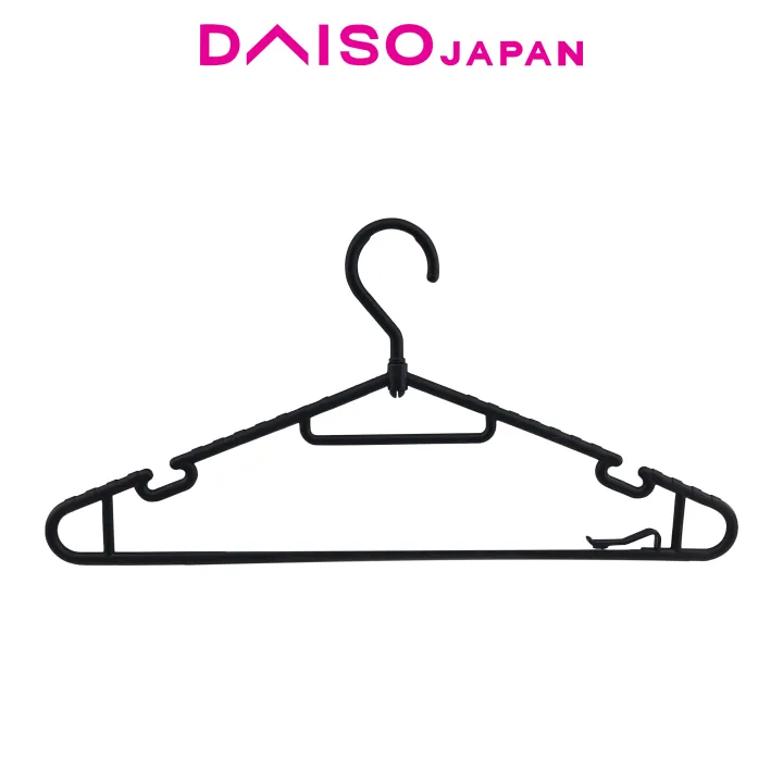 Daiso Black Rotation Hangers 5 Pieces Lazada PH