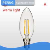 [PERNG] Teche E14 4W ย้อนยุคไฟ LED เอดิสัน AC180-240V ไส้หลอดไฟหลอดไฟแก้วใหม่