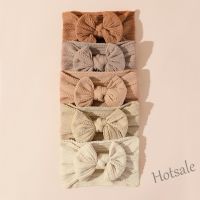 【hot sale】♠∋☎ C05 5pcs/Pack Baby Girl Headband Nylon Elstric Hairband Bowknot Head Band For Infant Taddler