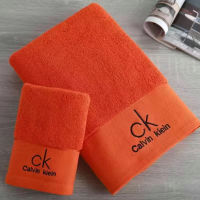 2 pcs 100% Pure Cotton Quick-dry Bath Towels Water Absorbent Face Towel Soft Thick Hand Towel 35*75cm