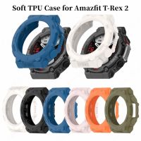 ✘☫ TPU Case for Huami Amazfit T-Rex 2 Soft Silicone Cover for amazfit Trex 2 Protective Shell Frame Smart Watch Accessories Color