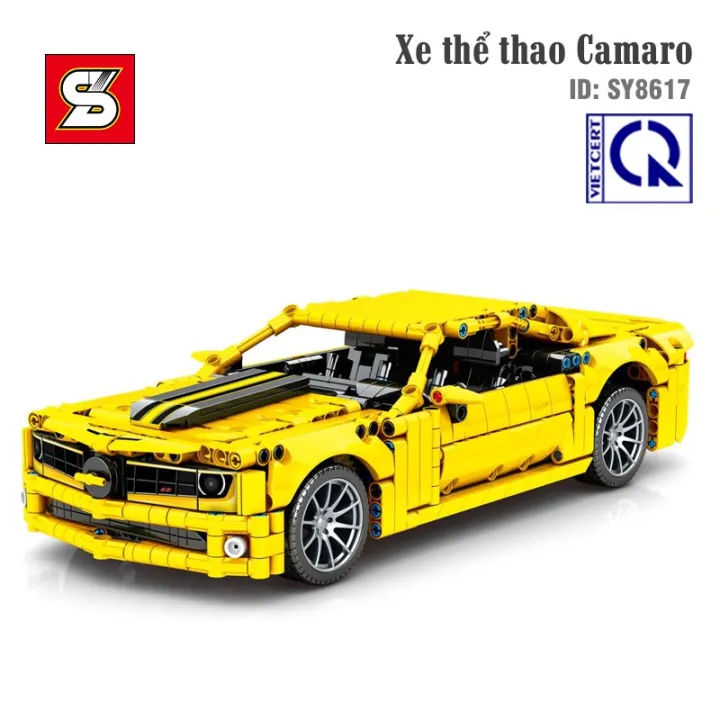 Đồ chơi lắp ráp lego technic mô hình Xe thể thao Camaro – SY BLOCK 8617 |  