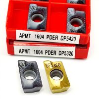 คุณภาพสูง 10PCS CNC APMT1604 PDER DP5320 DP5420 เครื่องมือกลึงสแตนเลสเครื่องกลึงเครื่องกลึง APMTExternal Turning Tool