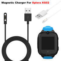 แม่เหล็กชาร์จ USB สำหรับ Xplora XG02ดูอุปกรณ์เสริมปลอดภัยชาร์จแม่เหล็กสมาร์ทดูชาร์จสายเคเบิ้ลสำหรับ Xplora XG 02