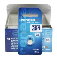 นาฬิกา Renata394นำเข้าจากสวิตเซอร์แลนด์รุ่นใหม่มีถ่านกระดุม1.5V AG9แบตเตอรี่ LR936ออกไซด์ SR936SW เงินอิเล็กทรอนิกส์