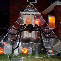 Halloween Decorations - Scary Decorations Set Comes with Spider Spider Webs Props for Outdoor , Indoor, Decor