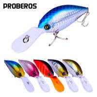 PROBEROS มาใหม่ล่าสุด1PC เหยื่อตกปลา Crankbaits 10.5Cm 15G มือเหยื่อจิ๊กอุปกรณ์ตกปลา Lure 4 # BKB Hook เหยื่อล่อแข็ง Wobbler Crank 3D Fishing เครื่องมือ DW356