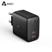 Aukey PA-B4 Omnia Duo 65W Dual-Port PD อุปกรณ์ชาร์จแบบไดนามิก ชาร์จเร็ว สําหรับโทรศัพท์มือถือ แท็บเล็ต