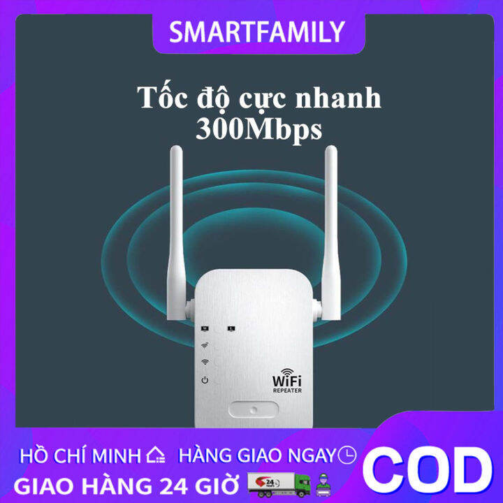 【Vận chuyển 24 giờ】Kích Sóng Wifi 4 Râu Ăng Ten Phát Xuyên Tường Chuẩn ...