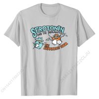 Shirt Serotonin The Dopamines T-Shirt Casual Tops Shirt Cotton Mens Tshirts Casual Plain