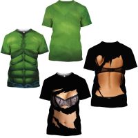 Mamba Top 3D Solid Color Hollowed Out Muscle T Shirt For Men T-shirt Hentai Bikini Fun Women Clothing Body Building Fashion Tees