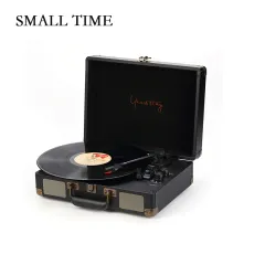 Ready Stock】Turntable music player phonograph record player vinyl