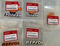 (แท้ศูนย์) สติกเกอร์ HONDA REPSOL โลโก้พื้นสีส้ม 9 cm รหัส 86650-KTY-D70ZA