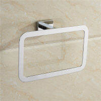 2021gold Towel Ring chrome Bathroom accessories Decoration Elegant square style