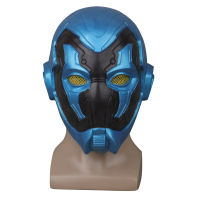 คอสเพลย์ Blue Beetle s Latex Full Head ฮาโลวีน Superhero Masquerade s Props