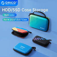 ORICO 2.5 3.5 ฮาร์ดดิสก์กรณีถุงป้องกันสำหรับภายนอก HDD M.2กรณีหูฟังดิสก์ U ความจุขนาดใหญ่ที่มีสีสันถุงเก็บ