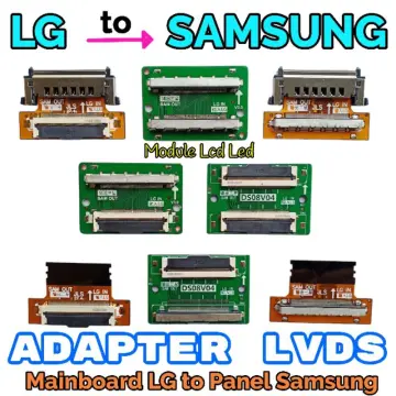 SAMSUNG ,TO , LG PENAL '' CONVERSION LVDS CABLE MINIMAM 10 PS