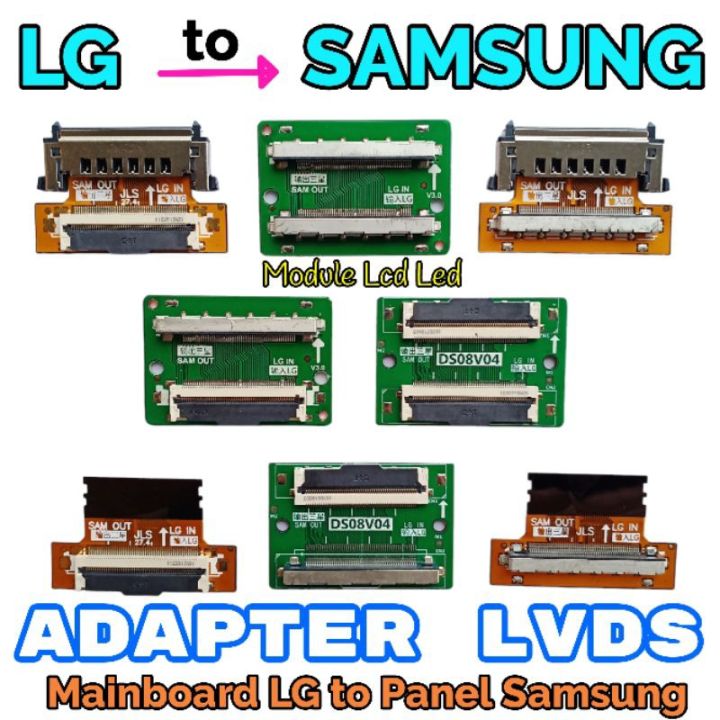 Converter Lvds Lg Samsung, Universal Lvds Samsung